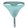 BreakEgg Men's Sexy Seamless Jockstrap G-String Thong Underwear Men Gym Fitness Athletic Supporters (One Size,Light blue) view 2