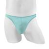 BreakEgg Men's Sexy Seamless Jockstrap G-String Thong Underwear Men Gym Fitness Athletic Supporters (One Size,Light blue) view 3