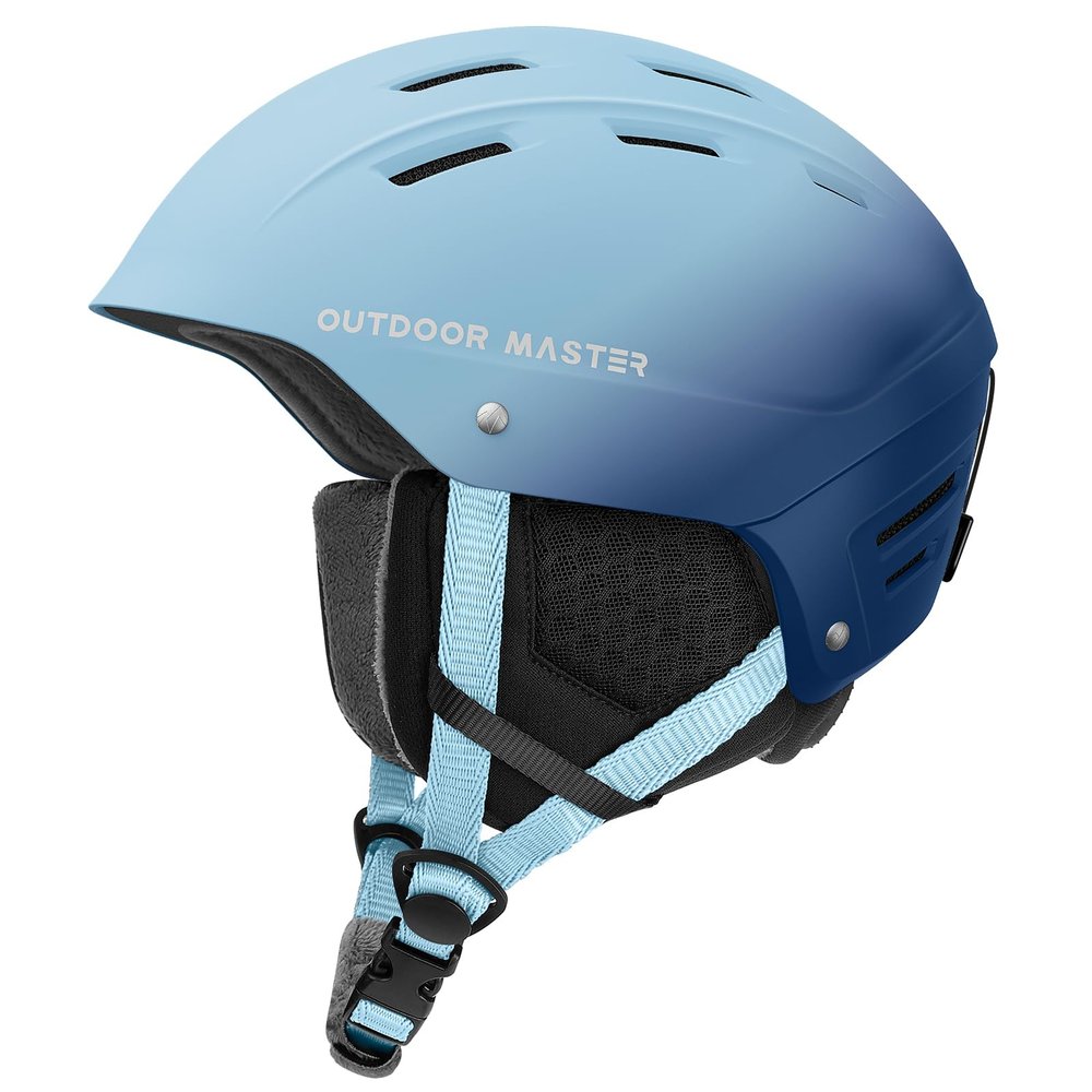 OutdoorMaster Kelvin II Ski Helmet - Snow Sport Helmet Snowboard Helmet for Men Women & Youth