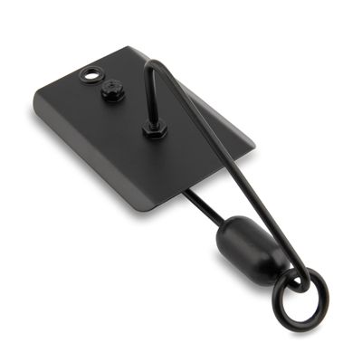 AFW American Fishing Wire Planer Board with Corrosion Resistant Stainless Steel Blade - Use for Offshore Controlled Depth Trolling, Black Coated, Size #2