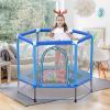 Trampoline, Portable Foldable Trampoline in-Home Mini Rebounder with Adjustable Handle, Exercise Trampoline for Adults, 40" Max Load 330lbs view 1