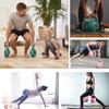 15 lb Kettlebell Weight with Three-handles for Weightlifting, Conditioning and Core Training for Women Men Home Gym [Purple] view 4