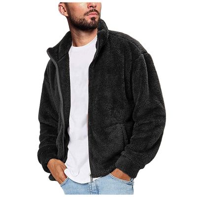 LCMTWX Winter Coat Puffer Mens Winter Jacket And Coats Men Mens Fuzzy Hoodie Jacket Men Winter Men Hood Jacket Sherpa Vest Womens Sweatsuits for Men Chore Jacket
