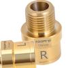 1 Pair Left Right Bike Pedal Extender Pedal Spacers Adapter, Gold 16mm view 3