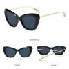 helena Cat Eye Women black leopard Sunglasses 2023 Fashion Retro Hip-hop Ladies Shades Trending Vintage UV400 Eyewear (black+tea) view 2