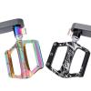1 Pair Left Right Bike Pedal Extender Pedal Spacers Adapter, Black 16mm view 4