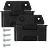 Aussio (2 Pack) Coolers Hinge for Igloo 25, 52, 72 Qt BMX Coolers Latch Replacement Parts, Cooler Hinges with Screws for Igloo Cooler Replacement Hinges view 1