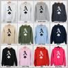 NACRE APPAREL Poker Ace Of Spades Sweatshirt Funny Playing Card Lucky Player Casino Crewneck Sand X-Large #0005 view 3