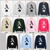 NACRE APPAREL Poker Ace Of Spades Sweatshirt Funny Playing Card Lucky Player Casino Crewneck Sand X-Large #0005 view 4