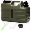 Dicunoy Water Container with Spigot, 3 Gallon Camping Water Storage Container, BPA Free Portable Thick Water Dispenser Tank Jug for Vehicle, Car, Outdoor, Hiking, Emergency, Hurricane Supplies view 1