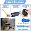 Hollowfly 4 Pcs Foam Foot Pads Foam Roller Pad Replacement for Weight Bench Inversion Table and Gym Exercise Equipments(7 x 3.5 x 0.8 Inches) view 4