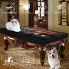DTESL Pool Table Cover, Waterproof & Dustproof Outdoor/Indoor Pool Table AccessoriesBilliards Accessories Polyester Taffeta Cloth Table9ft view 3