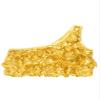 easyforever Kids Girls One Shoulder Sequins Jazz Hip Hop Ballet Belly Dance Crop Top Performance Vest Shirt Dancewear Gold 8 Years view 3