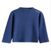 Yhong Kids Boys Girls Turtleneck Thermal Underwear Tops Basic Solid Color Long Sleeves Cotton T-Shirts Undershirts Ribbed Blue B 7-8 Years view 1