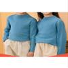 Yhong Kids Boys Girls Turtleneck Thermal Underwear Tops Basic Solid Color Long Sleeves Cotton T-Shirts Undershirts Peacock Green B 3-4 Years view 4