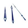 Rieort Blue Watch Hands 3 in 1 Replacement Repair Part Kit Edge White Watch Hands Pointers for ETA 2824 Accessories Watch Pointer view 3