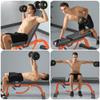 Cometofit Adjustable Bench, Professional Weight Bench, Incline Flat Decline Sit Up Bench,Dumbbell Stool (Black and Orange) view 3