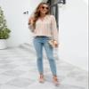 Blooming Jelly Women's Long Sleeve Blouses Dressy Casual Business Work Tops view 3