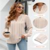 Blooming Jelly Women's Long Sleeve Blouses Dressy Casual Business Work Tops view 4