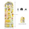 Sleeping Bags for Adults Kids,Backpacking Camping Sleeping Bag for Girls Boys Lightweight Waterproof Cold/Warm Weather Sleeping Bag for All Season (Bee, Single -31.5x90.5) view 3