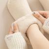 INXKED 5Pairs Winter Thermal Socks, Womens Super Thick Wool Socks, Warm Breathable Crew Boots Socks (02,M) view 2