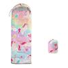 Girls Sleeping Bags for Adults and Kids,Rainbow Unicorn Backpacking Camping Sleeping Bag for Girl Boys Lightweight Waterproof Cold/Warm Sleeping Bag for Season Outdoor Travel with Compression Bags view 1