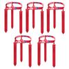 NANSHINE 5pcs Red Flag Football Sets,Inclue 5pcs Adjustable Football Belts 15pcs Red Flags For Kids Youth Adults Outdoor Training And Games view 1