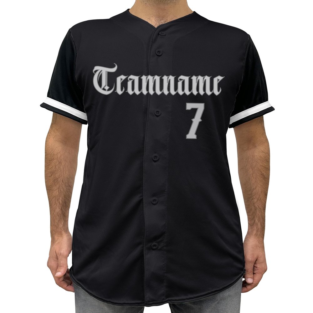 Custom Baseball Jersey with Name Number Team Personalized Baseball Shirts for Youth Design 03
