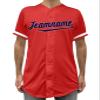 Custom Baseball Jersey with Name Number Team Personalized Baseball Shirts for Youth Design 09 view 1
