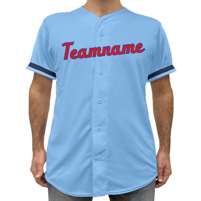 Custom Baseball Jersey with Name Number Team Personalized Baseball Shirts for Youth Design 17
