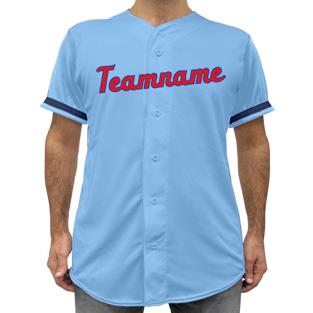 Custom Baseball Jersey with Name Number Team Personalized Baseball Shirts for Youth Design 17