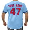 Custom Baseball Jersey with Name Number Team Personalized Baseball Shirts for Youth Design 17 view 2