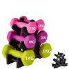 Dumbbell RackWithout Weight, 3 Tier 23x22.5x8.5cm Dumbbell Rack PP Triangular Rack Stand Multilevel Weight Holder Storage Accessories for Home Gym Exercise view 1