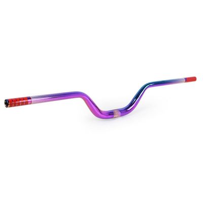 DELVOYE 31.8mm Mountain Bike High Riser Handlebar Riser Bar Aluminum Alloy 720/780mm Rise 90mm Big Angle MTB Handlebars for Cycling Road XC AM DH FR Handle Bars (Color : Multi-Colored, Size : 720MM)