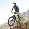 Omelaza 26 ich Folding Mountain Bike, 21 Speed High Carbon Steel Mountain Bike for Adults with 28 Inches Durable Tires, Front Suspension Folding Bicycle for Women and Man view 2