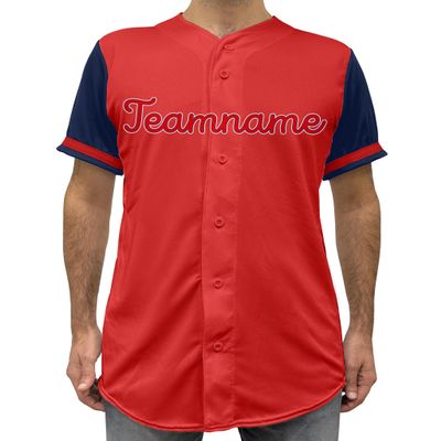 Custom Baseball Jersey with Name Number Team Personalized Baseball Shirts for Youth Design 24