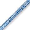 SGT KNOTS Marlow Blue Ocean Double Braid Utility Cord - General Purpose Rope for Sailing, Tactical, Hunting, Camping, Hiking, Marine - 10mm x 40ft - Blue view 1