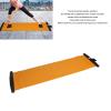 Exercise Sliding Board, Balance Training Slide Board, Ice Skating Slideboard with Sliding Booties for Working Out, Fitness and Athletic Training(180cm-Orange) view 2