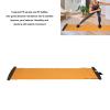 Exercise Sliding Board, Balance Training Slide Board, Ice Skating Slideboard with Sliding Booties for Working Out, Fitness and Athletic Training(180cm-Orange) view 3