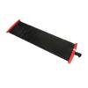 Exercise Sliding Board, Balance Training Slide Board, Ice Skating Slideboard with Sliding Booties for Working Out, Fitness and Athletic Training(180cm-Black)