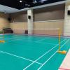 ENHEN Volleyball Net Stand Free Standing Badminton Net and Stand, Indoor Outdoor Volleyball Poles with Fillable Base, 5.1ft Height Portable Tennis Net Frame for Beach view 2