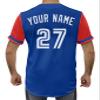 Custom Baseball Jersey with Name Number Team Personalized Baseball Shirts for Adult Design 20 view 2