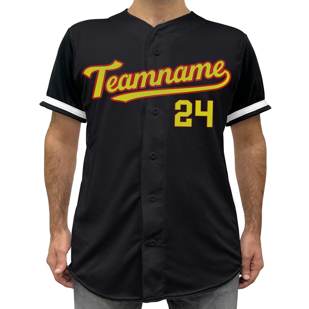 Custom Baseball Jersey w/Name Number Team Personalized Baseball Shirts for Adult Design 04