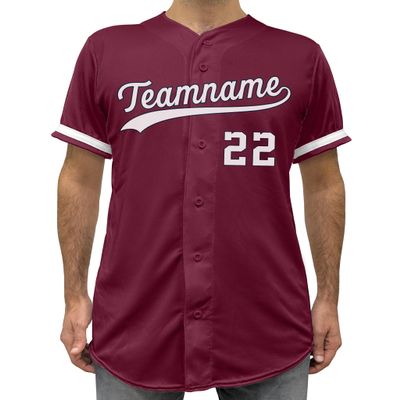 Custom Baseball Jersey with Name Number Team Personalized Baseball Shirts for Adult Design 25