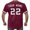 Custom Baseball Jersey with Name Number Team Personalized Baseball Shirts for Adult Design 25 view 2