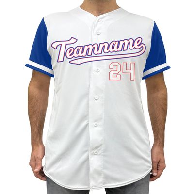 Custom Baseball Jersey w/Name Number Team Personalized Baseball Shirts for Adult Design 19
