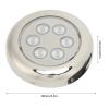 PerGar Marine Underwater Light, 3.5in LED Underwater Light Surface Mount IP68 Waterproof 12V24VDC Boat Navigation Lights for Yacht Marine Boat(White Light 0.2W) view 2