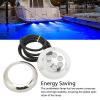 PerGar Marine Underwater Light, 3.5in LED Underwater Light Surface Mount IP68 Waterproof 12V24VDC Boat Navigation Lights for Yacht Marine Boat(White Light 0.2W) view 3