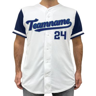Custom Baseball Jersey w/Name Number Team Personalized Baseball Shirts for Adult Design 02