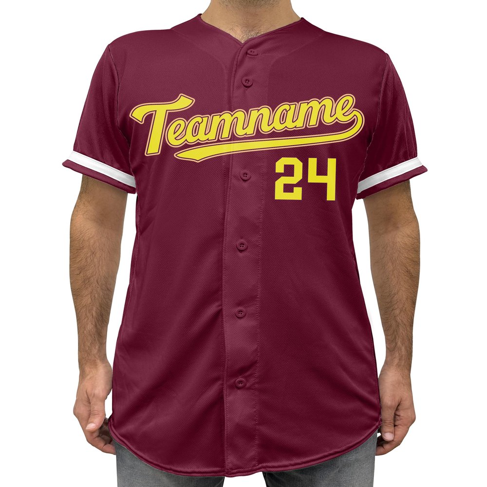 Custom Baseball Jersey w/Name Number Team Personalized Baseball Shirts for Adult Design 06